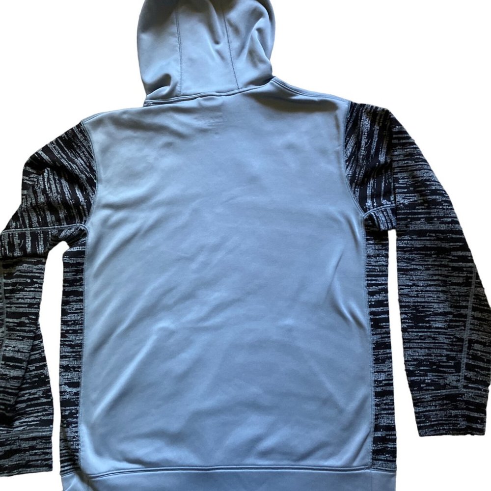 Black/ Gray Therma-Fit Hoodie Mens M - Picture 11 of 12